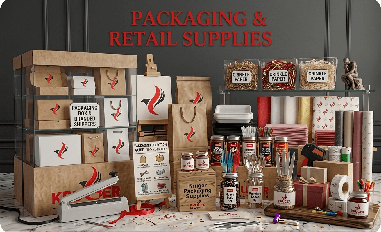 PACKAGING & RETAIL SUPPLIES