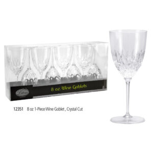 8OZ CRYSTAL WINE TUMBLER