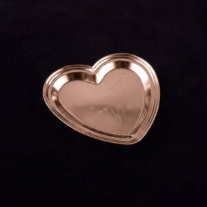 7" ROSE GOLD HEART PLATE (FM-05)