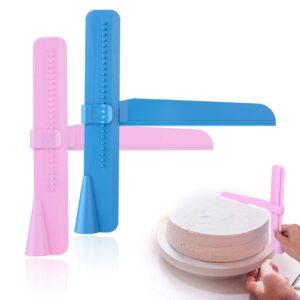 DOUBLE SIDED FONDANT SCRAPER 1 SET