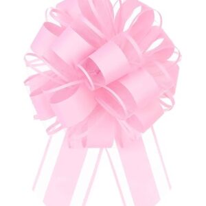 LARGE BOW KNOT RIBBON - LIGHT PINK